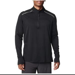 5.11 TACTICAL MEN'S MAX EFFORT 1/4 ZIP PULLOVER, black XL
